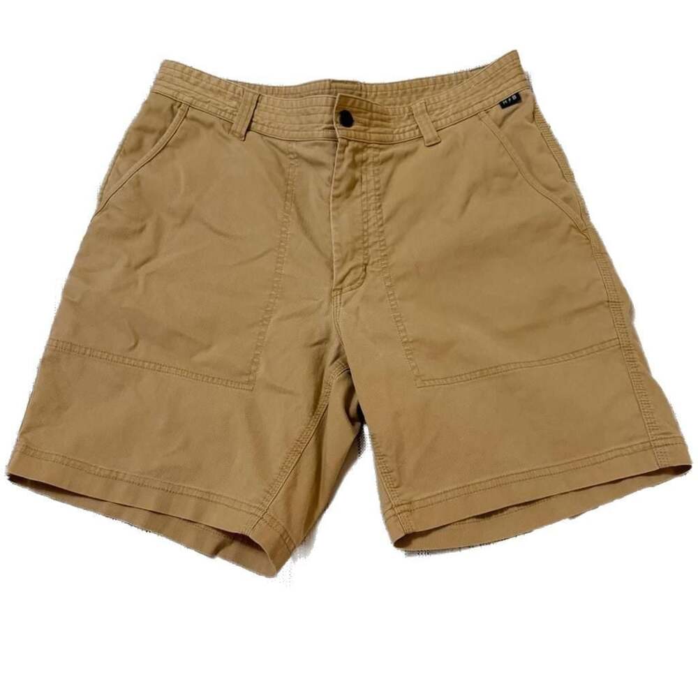 Howler Brothers Quonset Camp Shorts - British Khaki